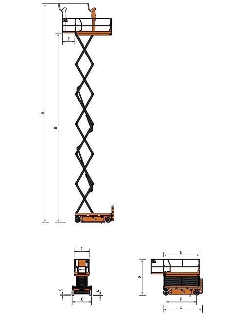 Ножничный подъемник SKYBOOM SSL-16HD