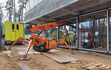 Остекление под козырек